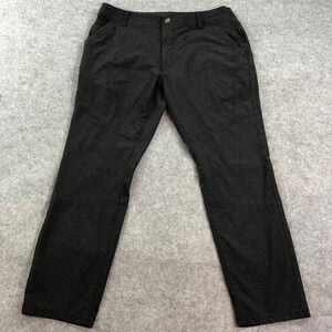 KUHL Mens Renegade Afire Pants 36x30 Stretch Technical Hiking Carbon Black